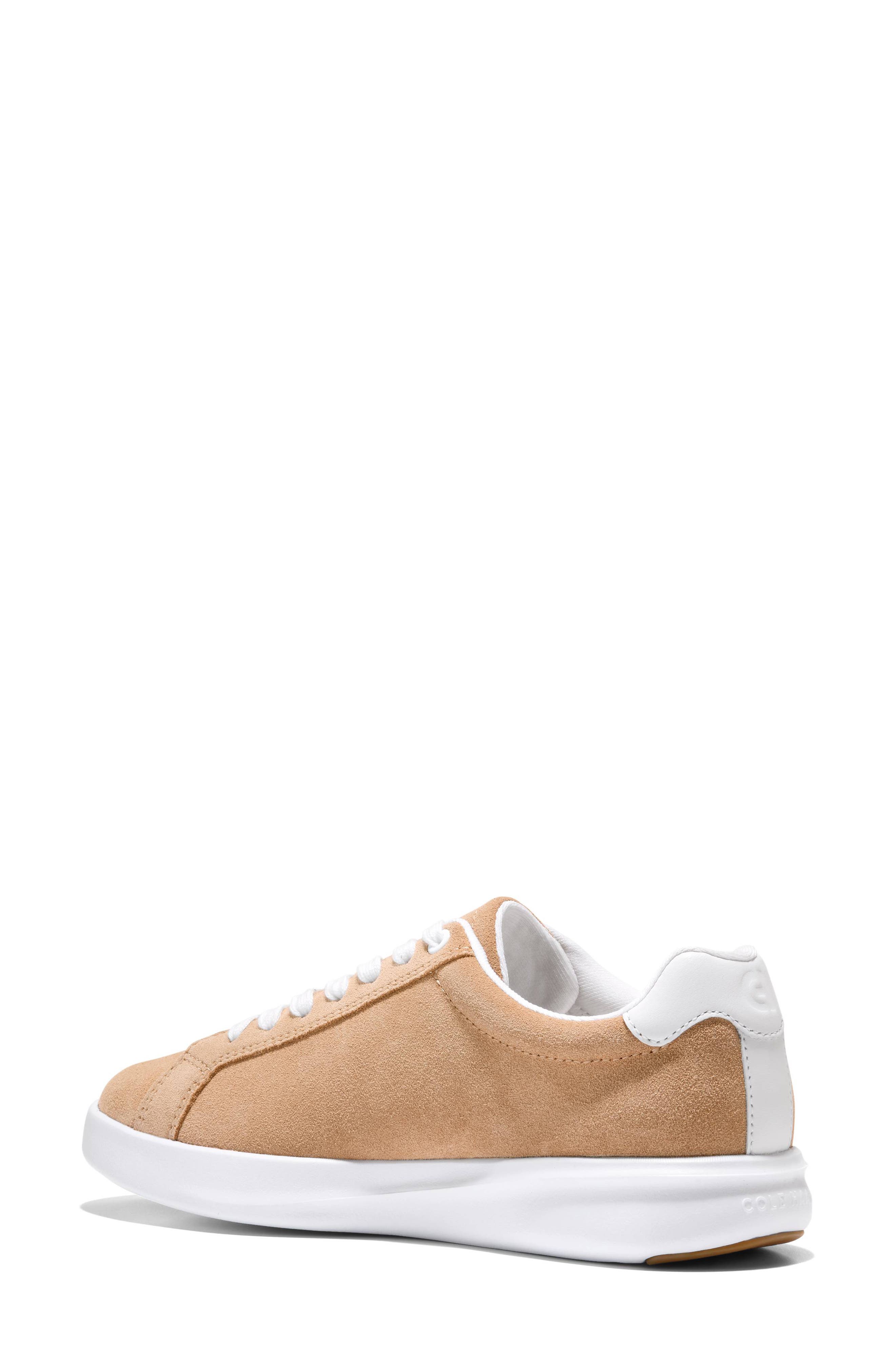 Grand Crosscourt Tennis Shoe, Alternate, color, TUSCAN SAND SUEDE/ WHITE