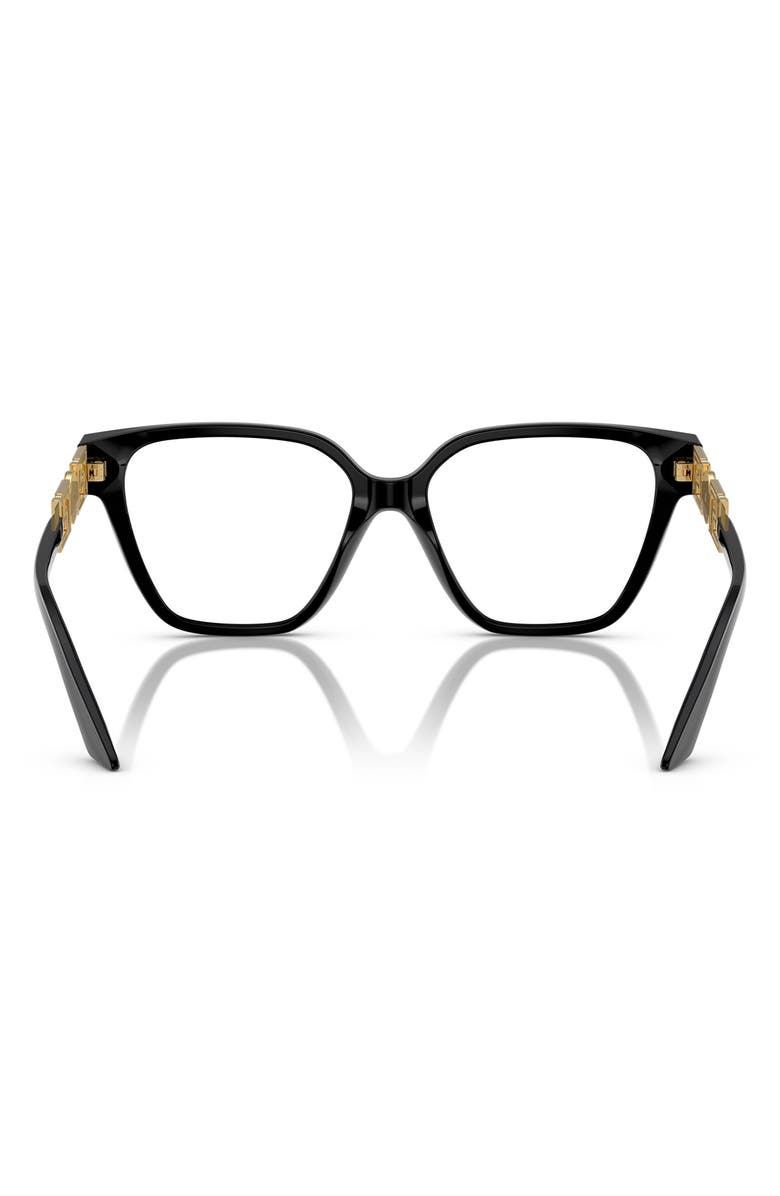 Versace 54mm Cat Eye Optical Glasses, Alternate, color,