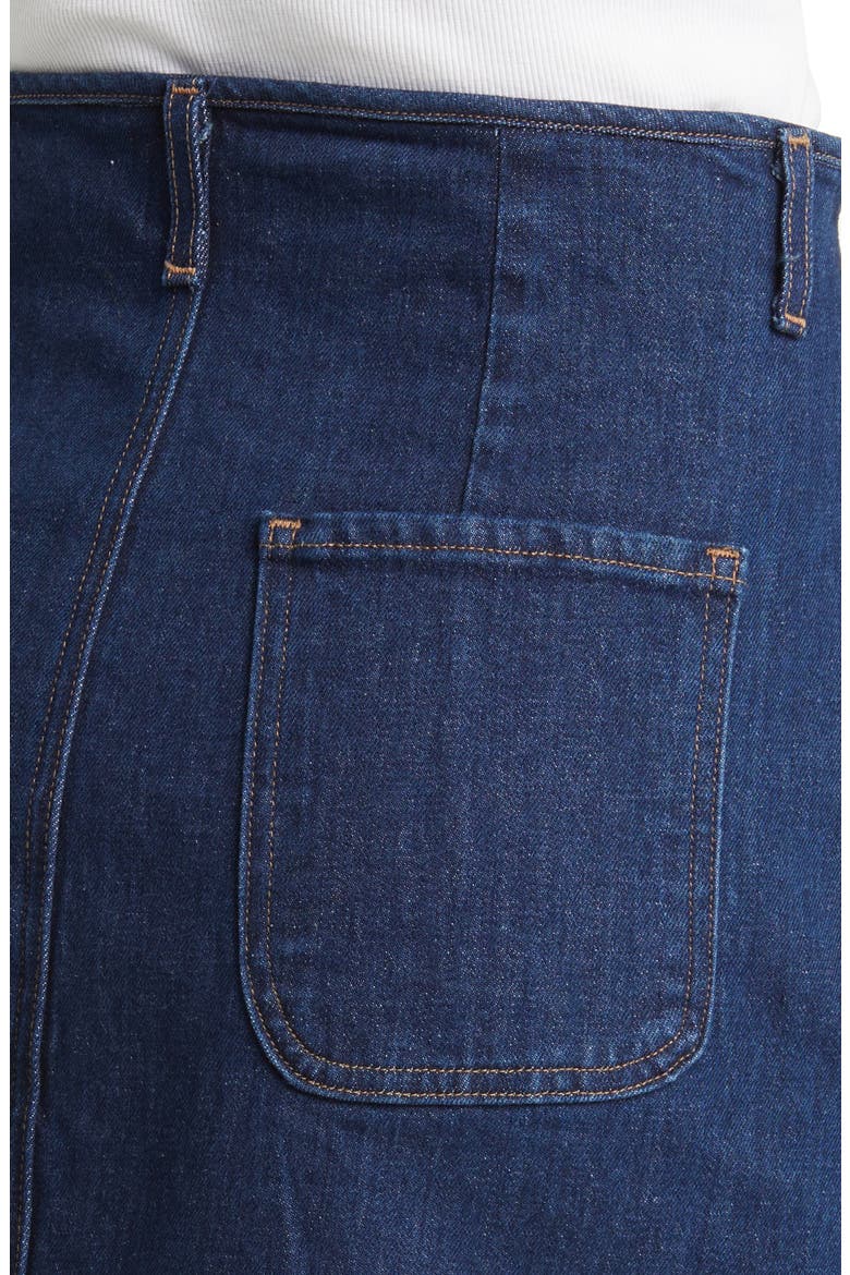 Jocelyn Denim Skirt, Alternate, color, INK