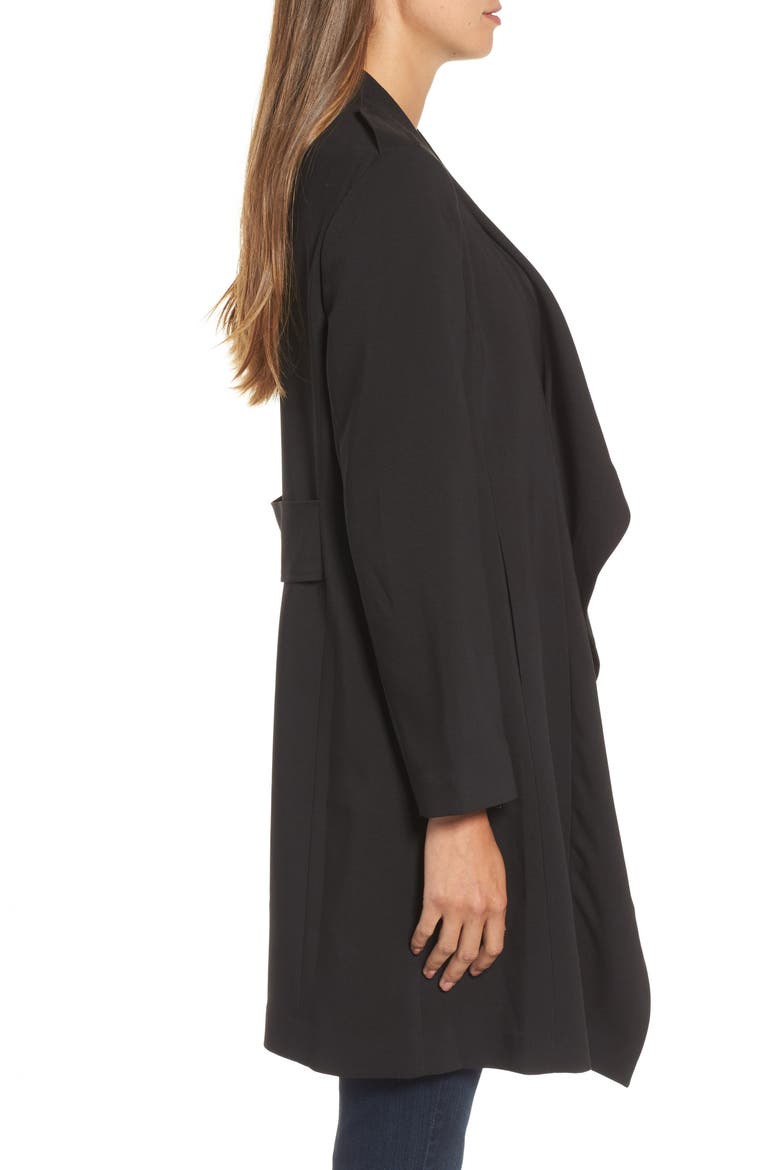 Drape Jacket, Alternate, color, BLACK