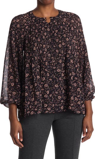 Haut Thermique Manches Longues DR2 By Daniel Rainn - Taille L, Motif Paisley Orange - Occasion Parfait état