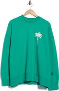 Palm Angels Palm Tree Graphic Sweatshirt