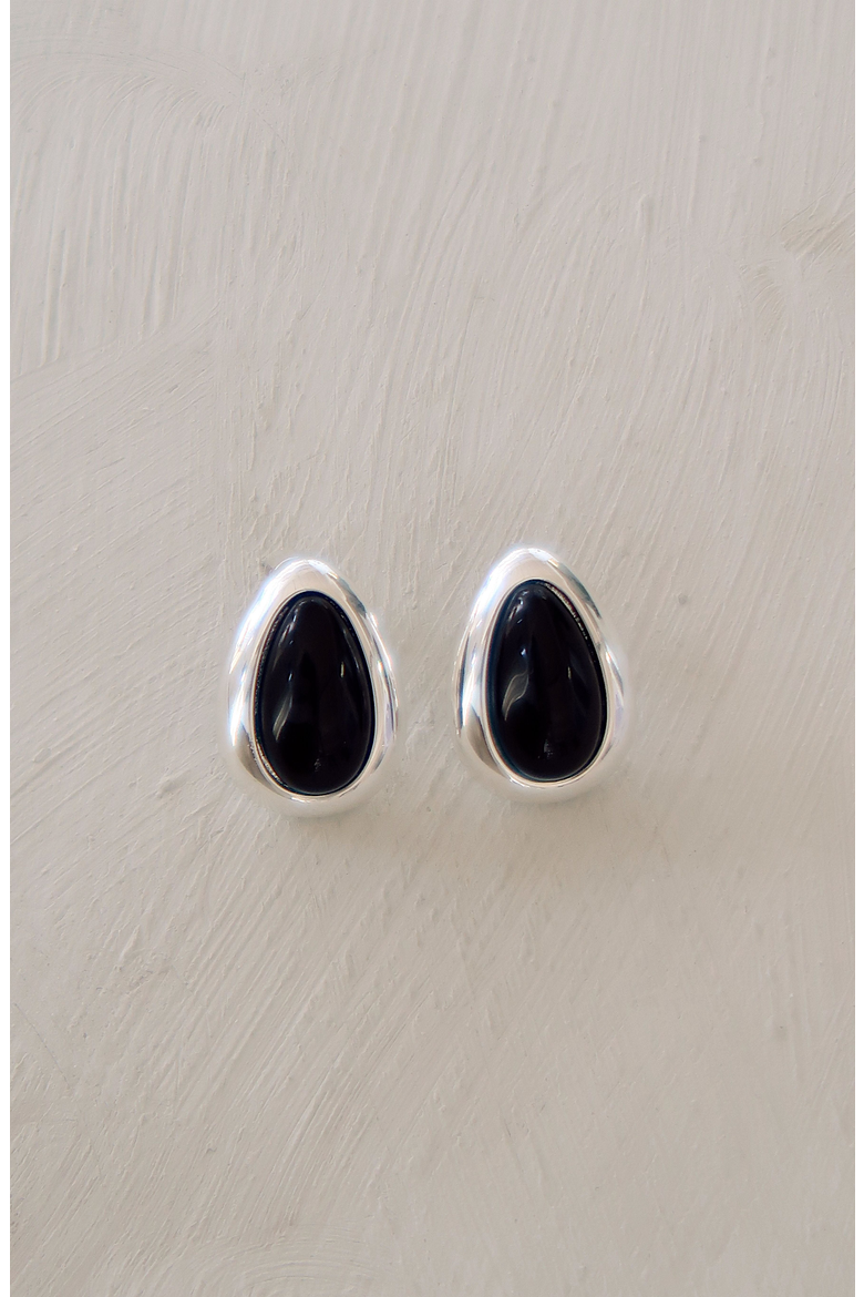 Maren Earrings, Alternate, color, White Silver