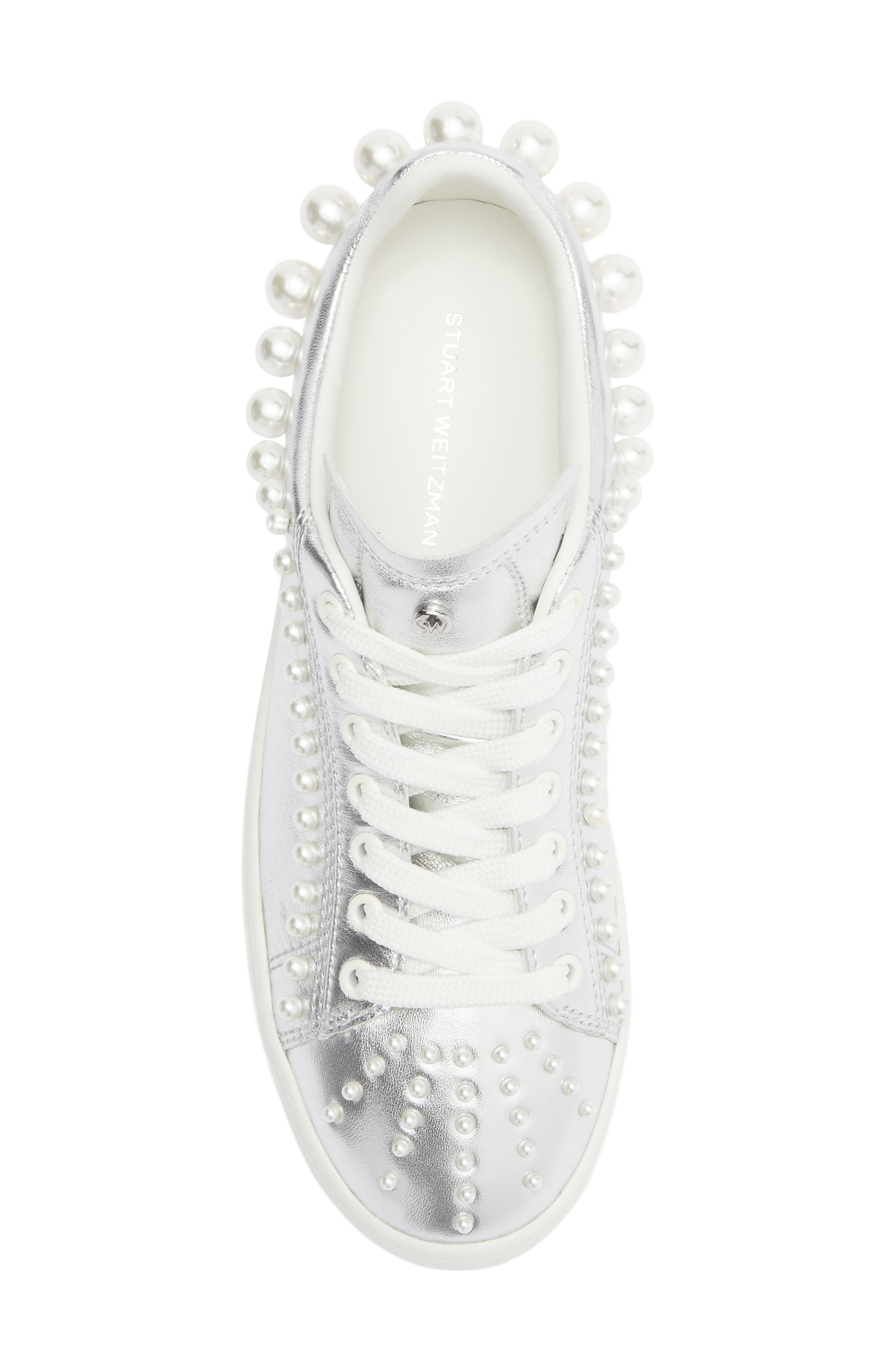 Stuart Weitzman Goldie Sneaker, Alternate, color, 