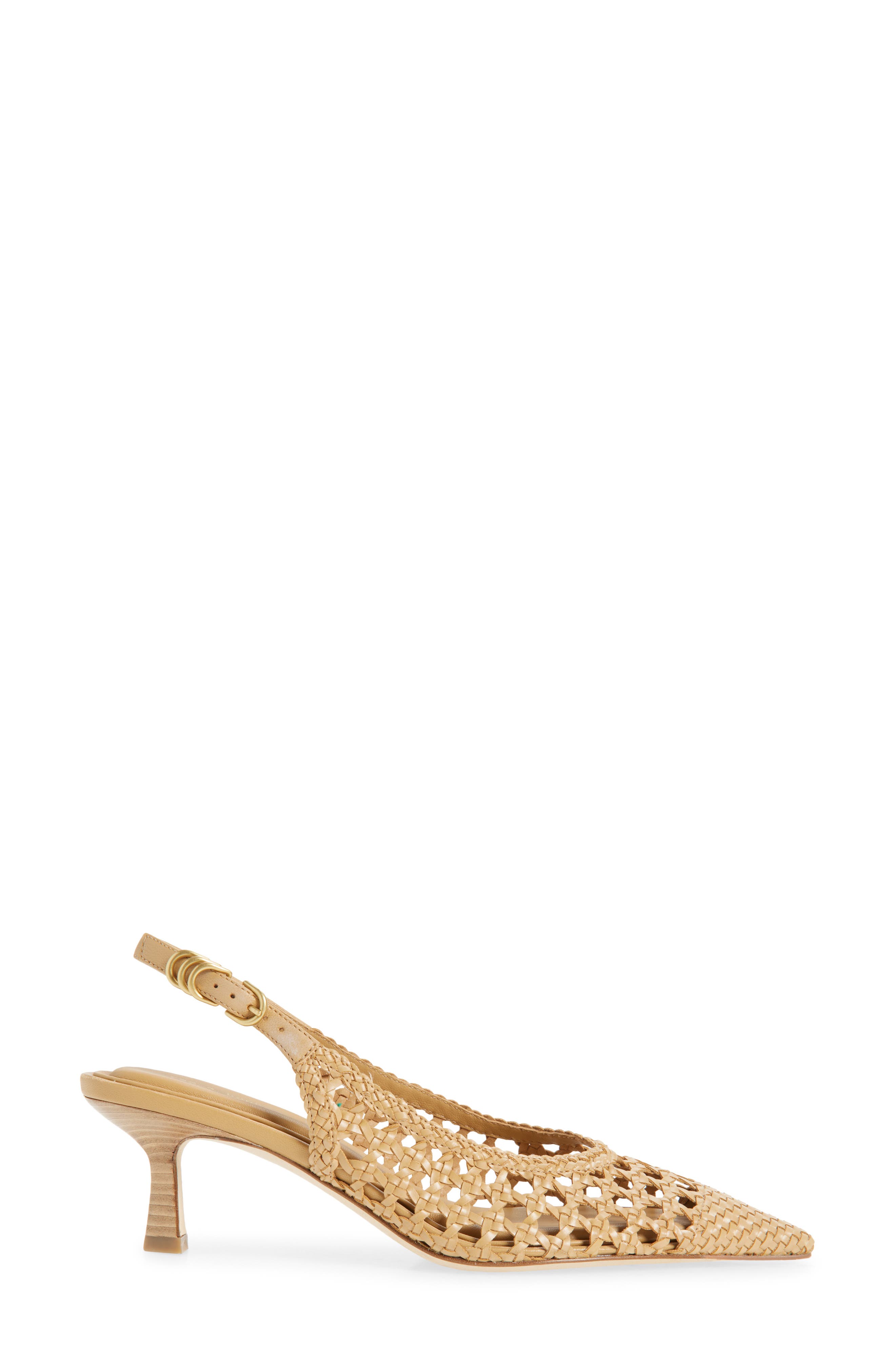 Brynn Slingback Pump, Alternate, color, DARK NATURAL
