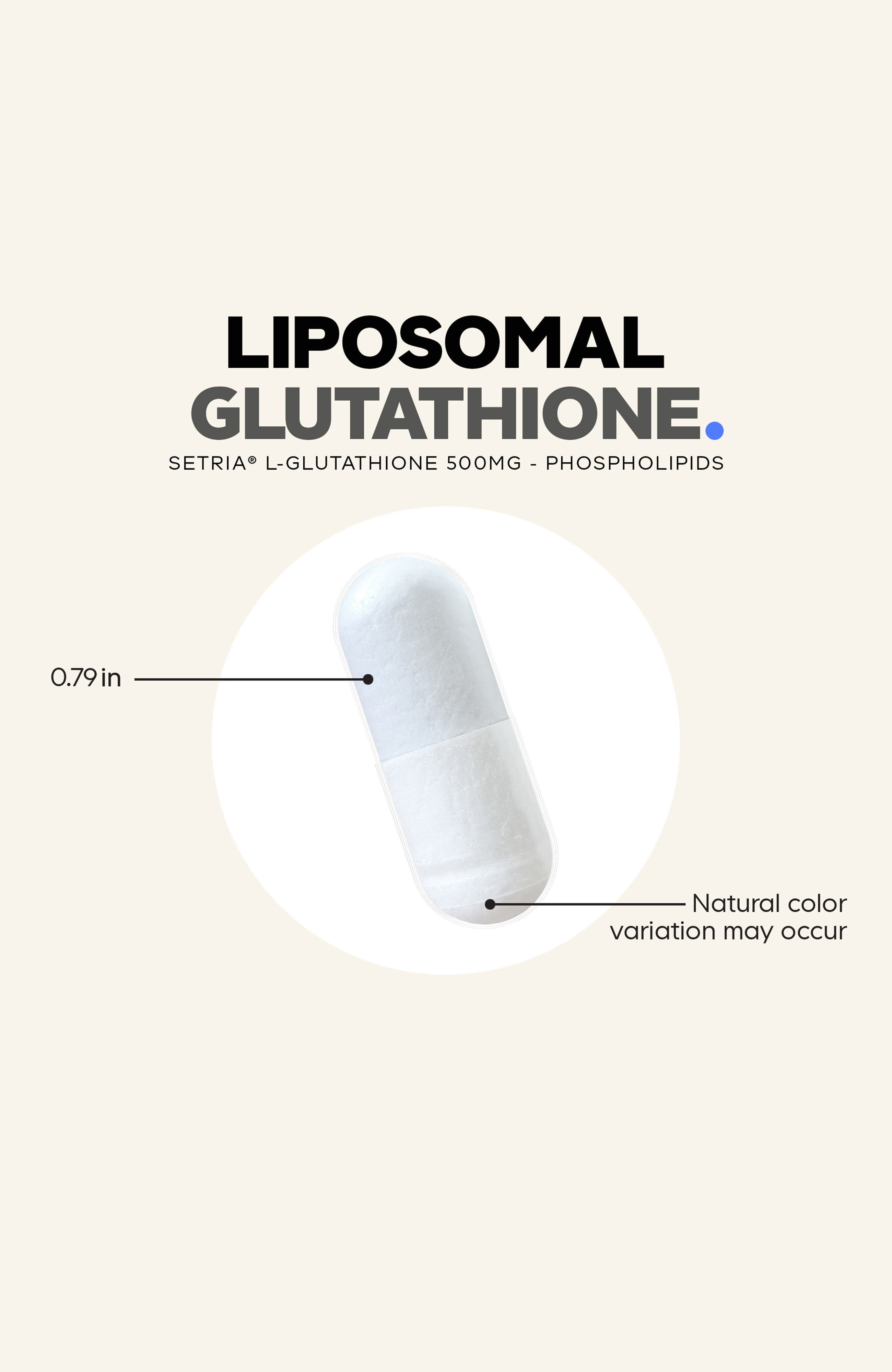 Liposomal Glutathione Setria® L-Glutathione Supplement