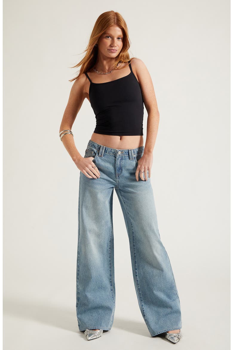 Casey Low Rise Baggy Pants, Alternate, color, MEDIUM INDIGO