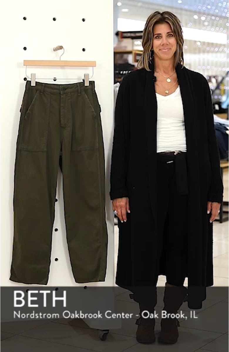 Wide Leg Utility Trousers, sales video thumbnail