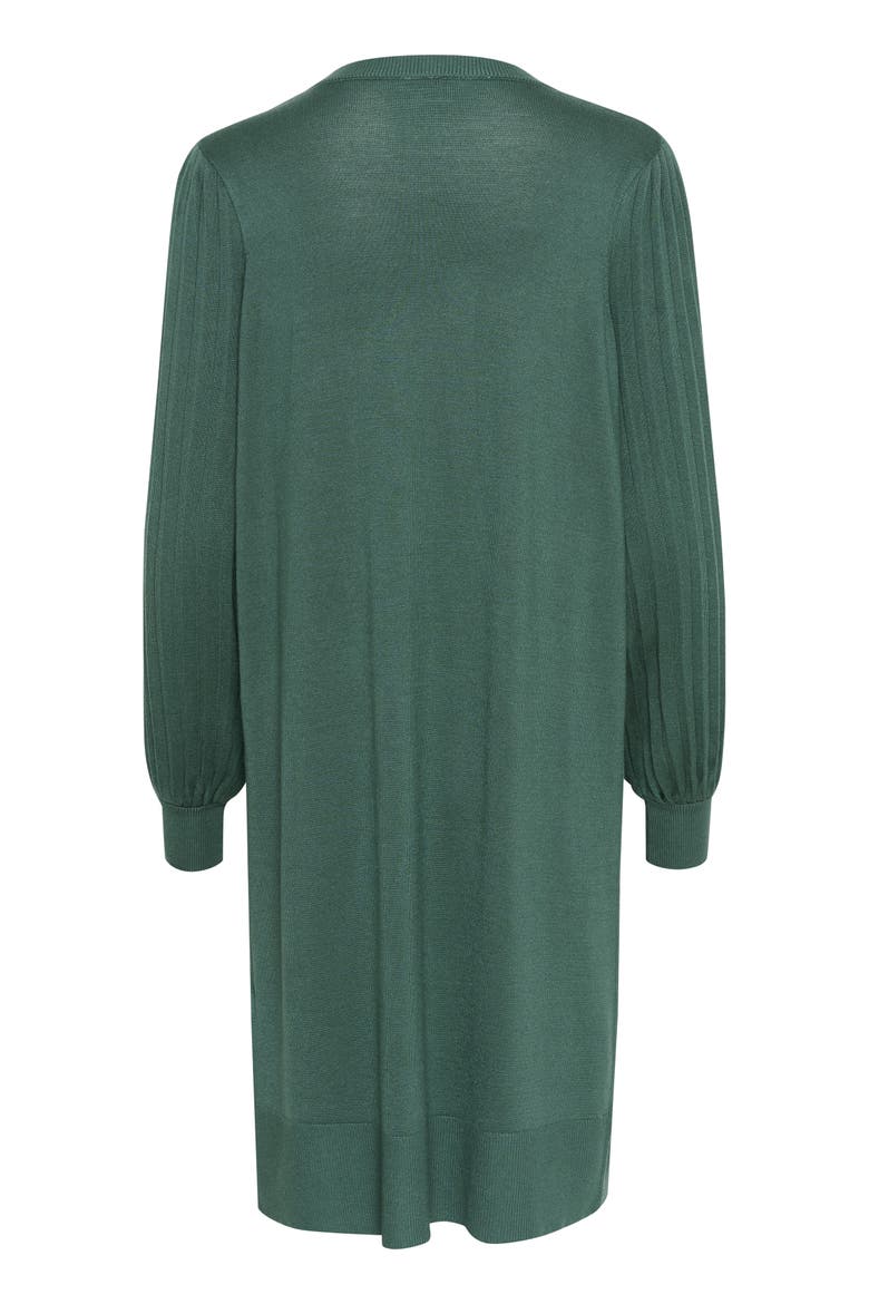 Kalone Knit Round Neck Knee Length Dress, Alternate, color, Garden Topiary