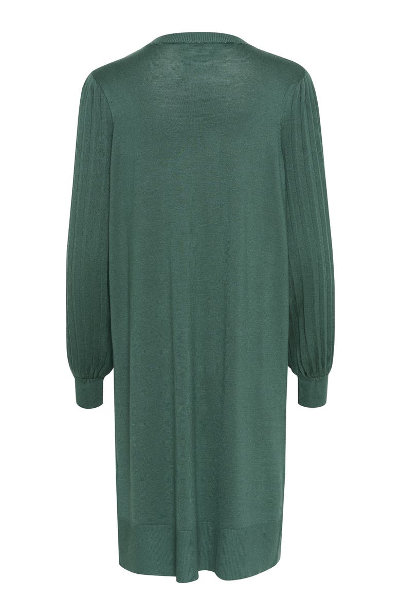 Kaffe Kalone Knit Round Neck Knee Length Dress, Alternate, color, Garden Topiary