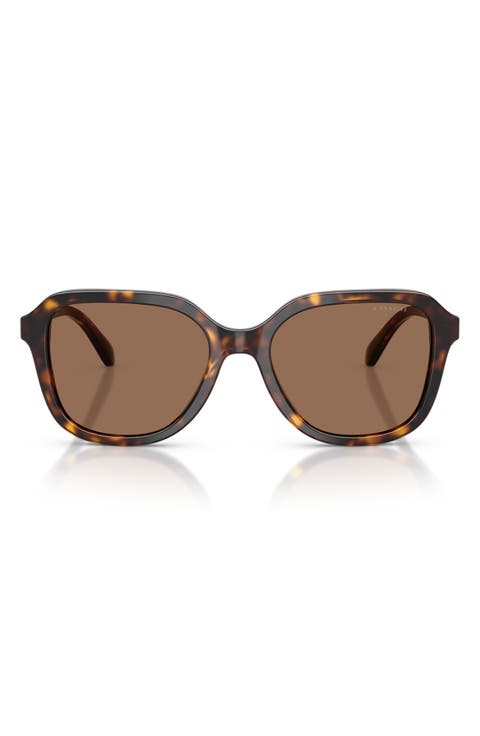 56mm Gradient Square Sunglasses