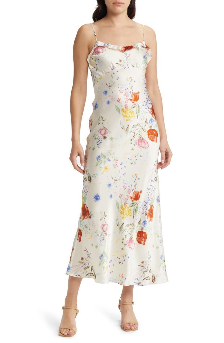 Reformation Aribella Sleeveless Dress, Main, color, 