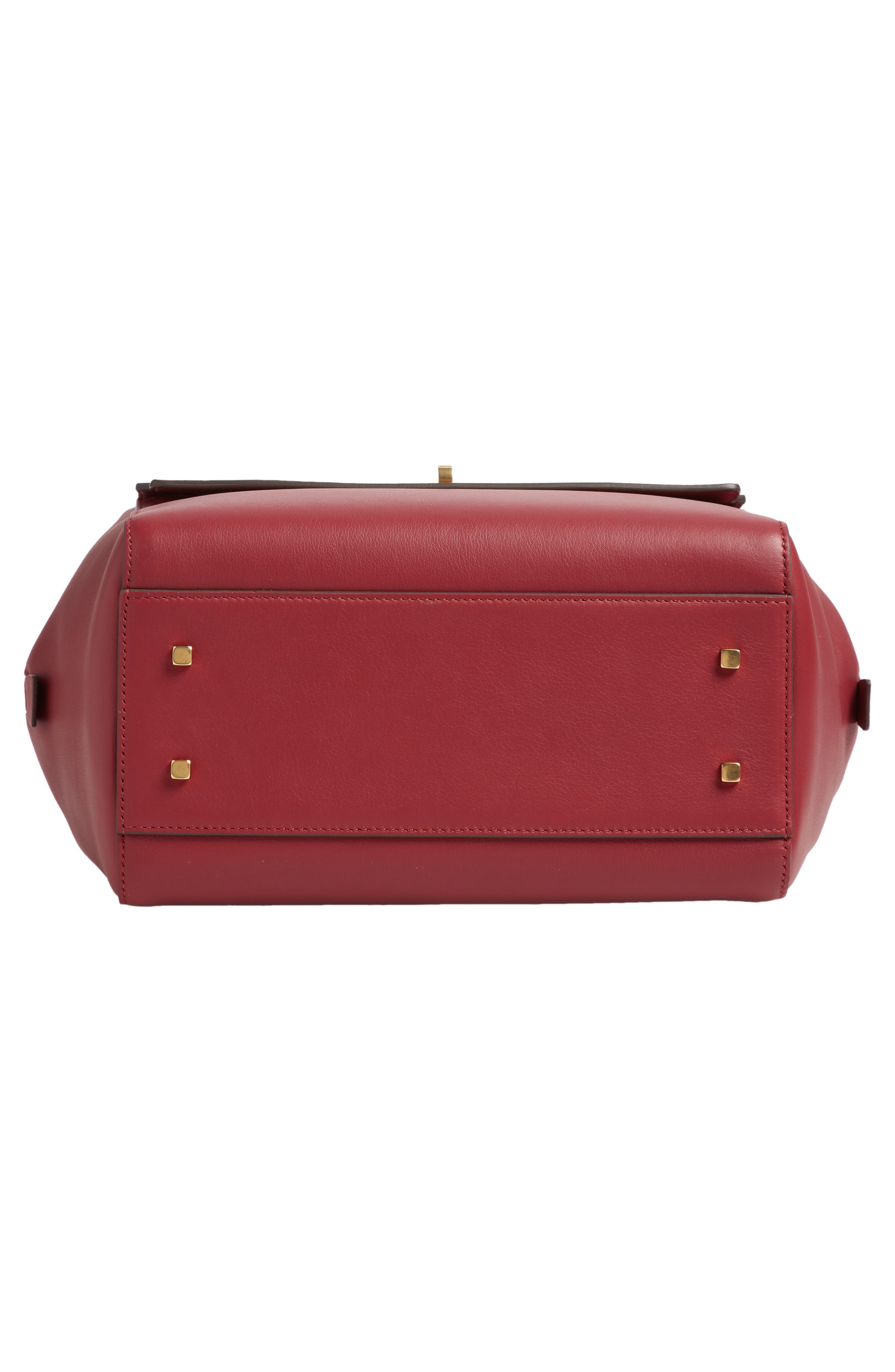 Anya Hindmarch Seaton Leather Handbag, Alternate, color, 