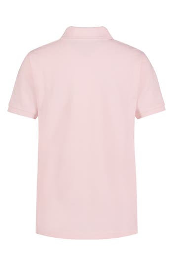 Tommy Hilfiger Kids' Ivy Cotton Polo In Icy Pink