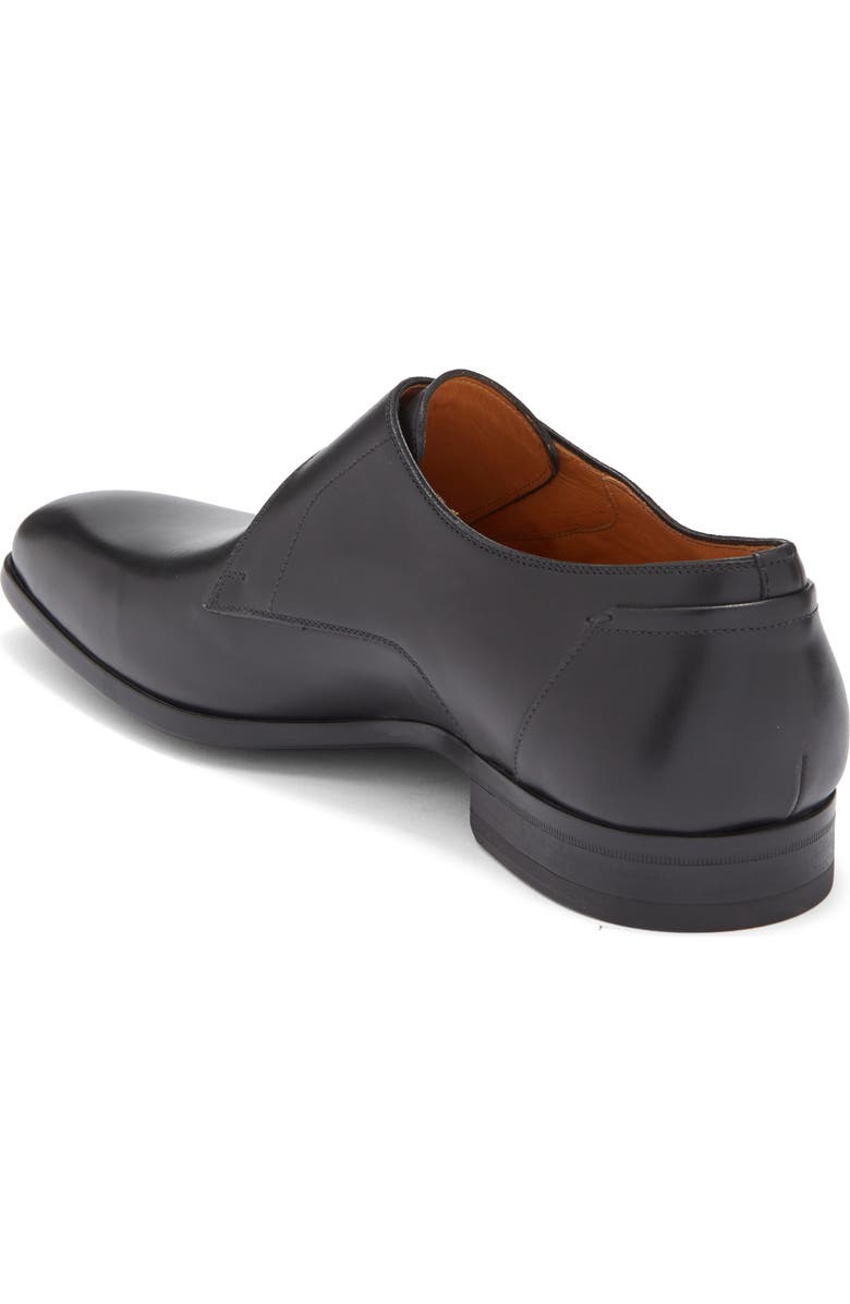 Magnanni Manning Monk Strap Shoe, Alternate, color, Black