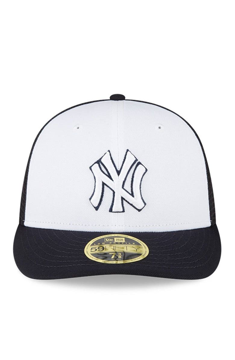 New Era Men's New Era  Navy/White New York Yankees 2023 On-Field Batting Practice Low Profile 59FIFTY Fitted Hat, Alternate, color, 
