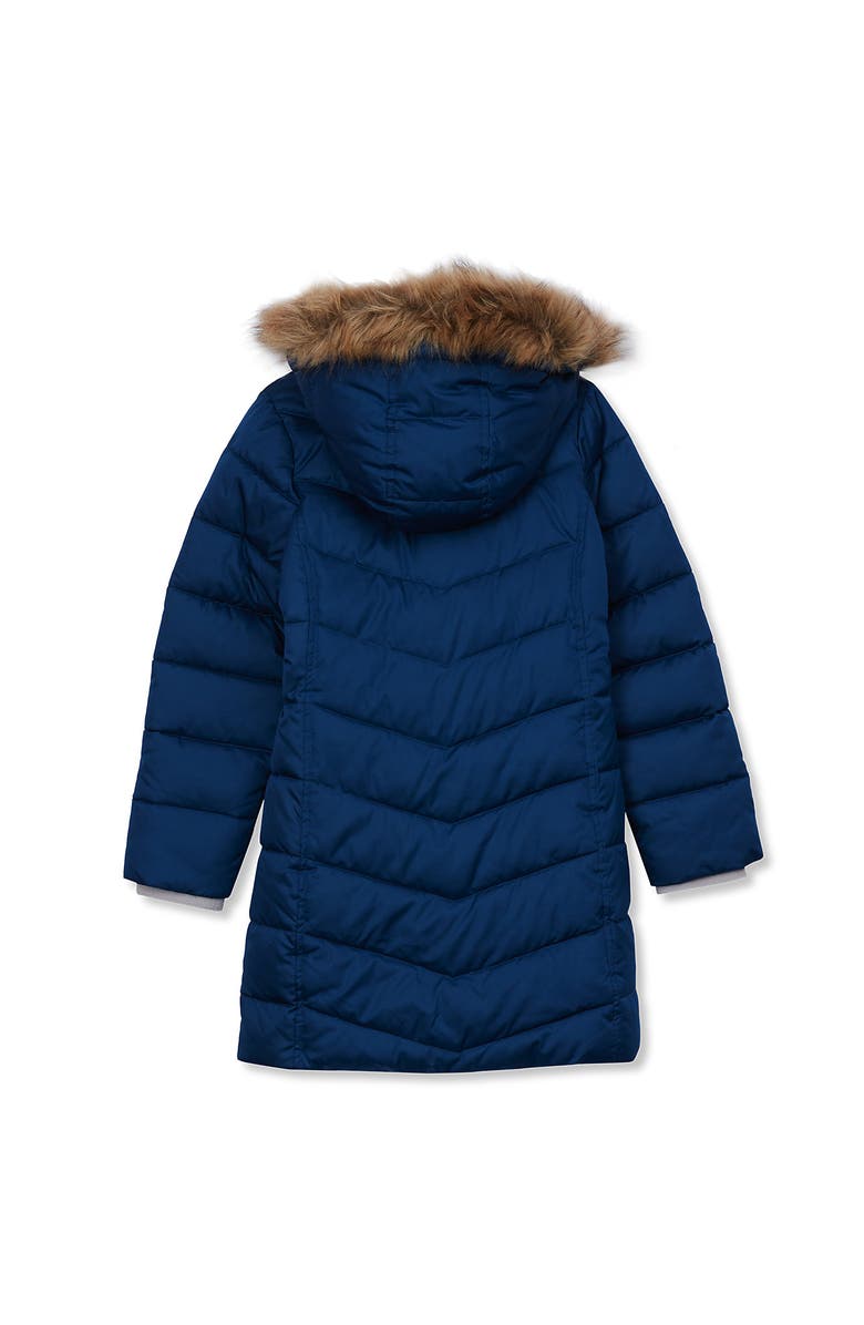 Lands' End Girls Fleece Lined Coat, Alternate, color, Teal