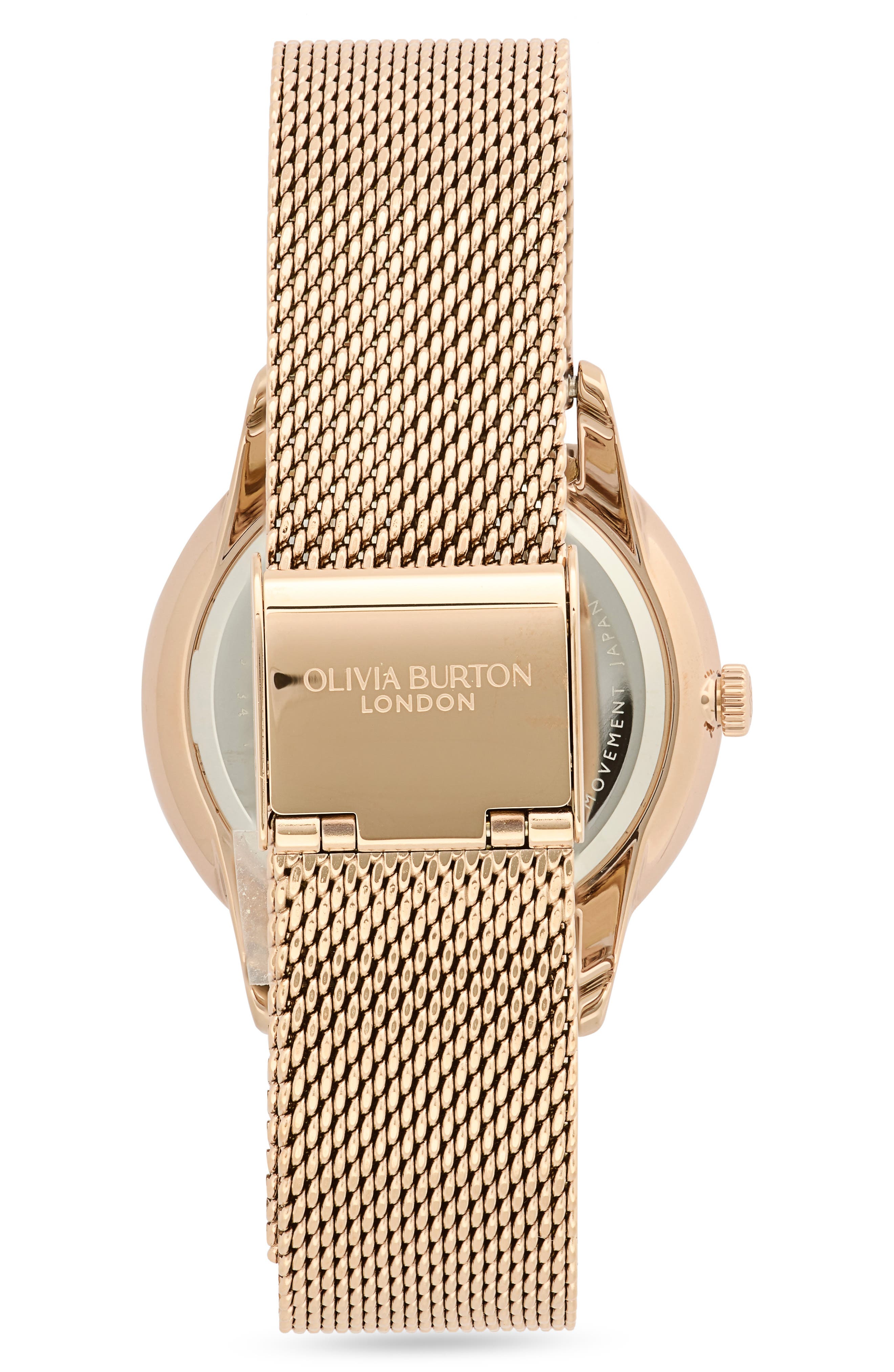 Olivia Burton Swirl Mesh Strap Quartz Watch, 32mm (Men) | Nordstromrack