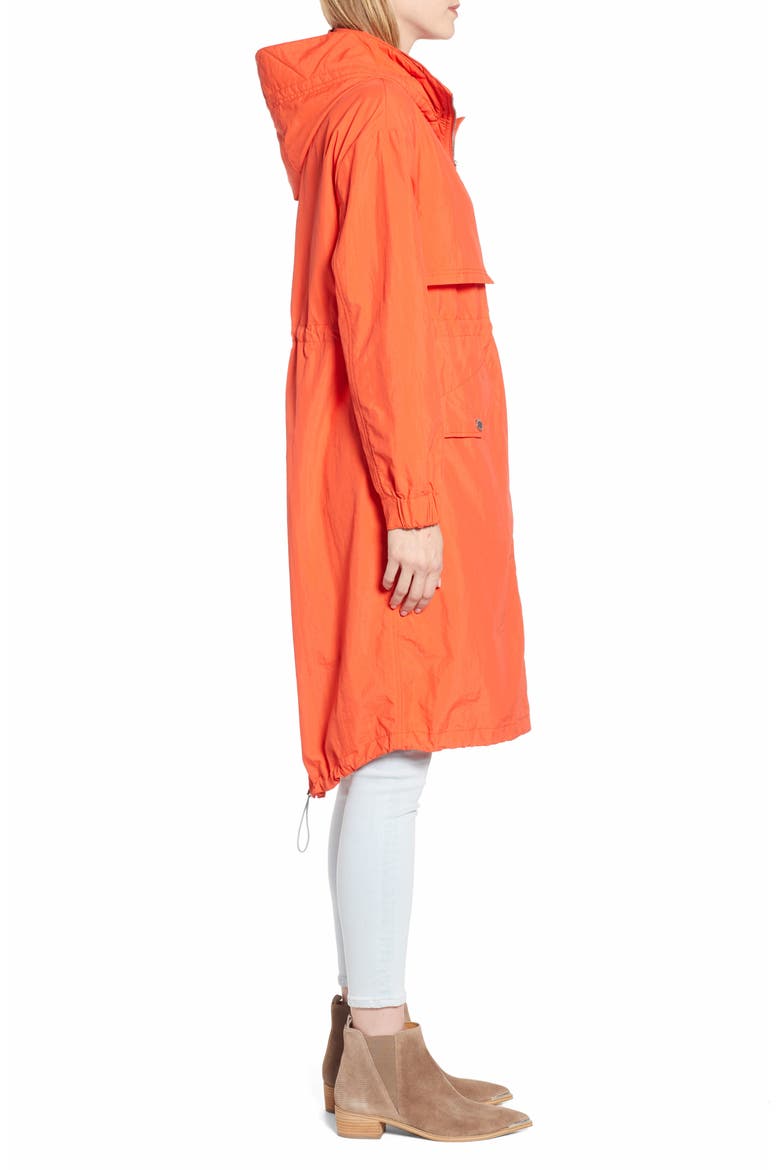 Hooded Parka, Alternate, color, SCARLET