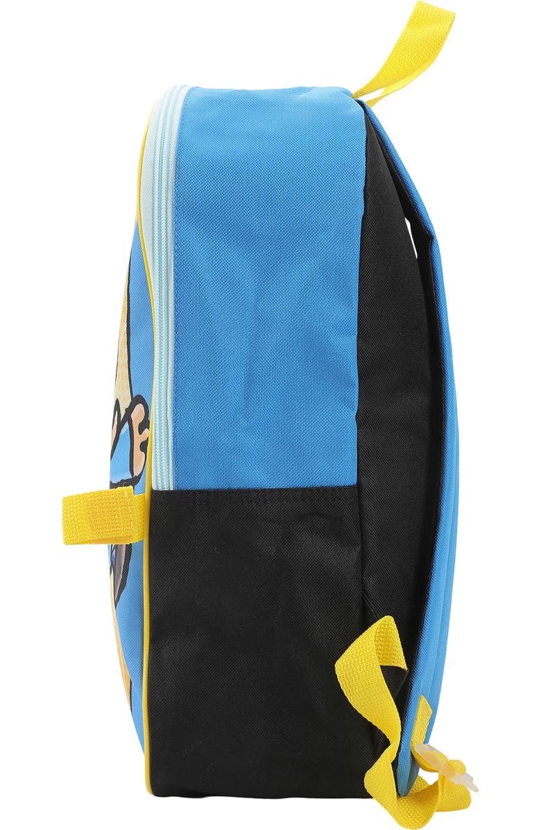 BIOWORLD Kids' Dog Man Backpack with Lunch Bag, Alternate, color,