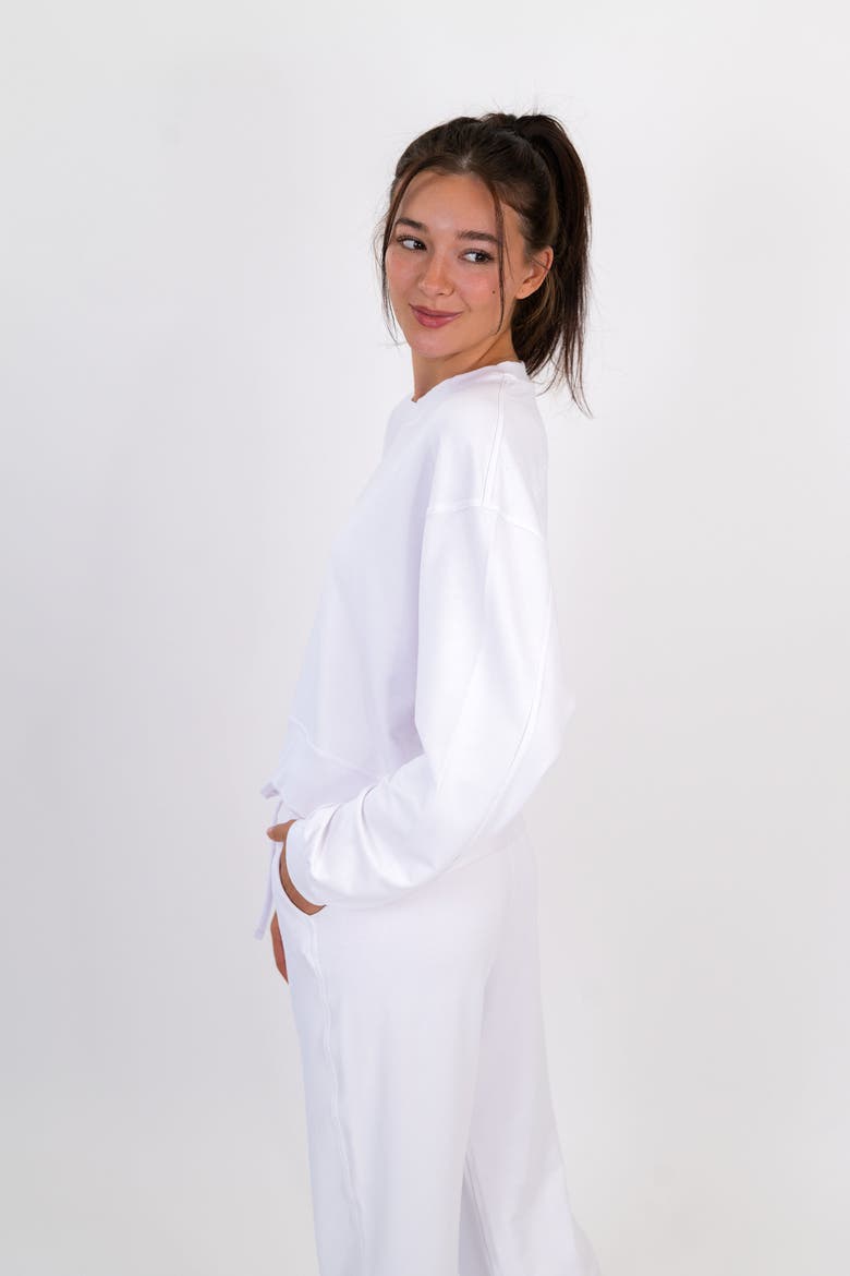 The Solace Crew Neck Pullover, Alternate, color, black