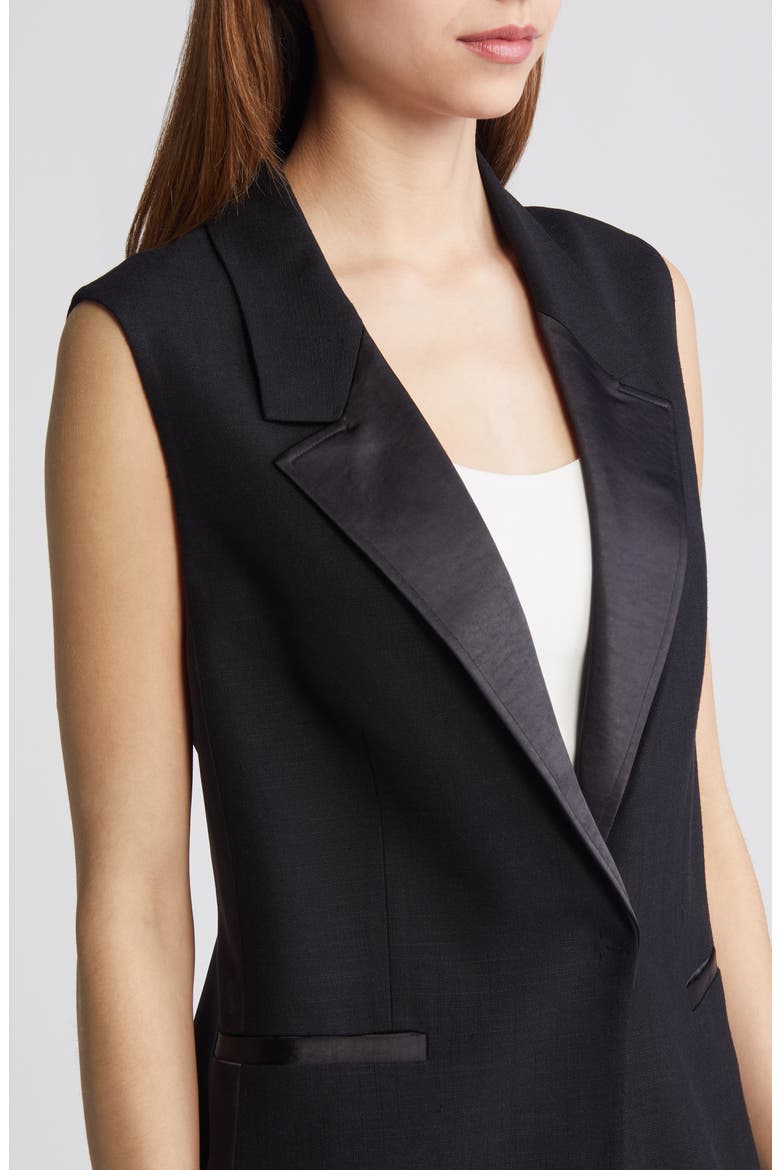 Helena Vest, Alternate, color, BLACK