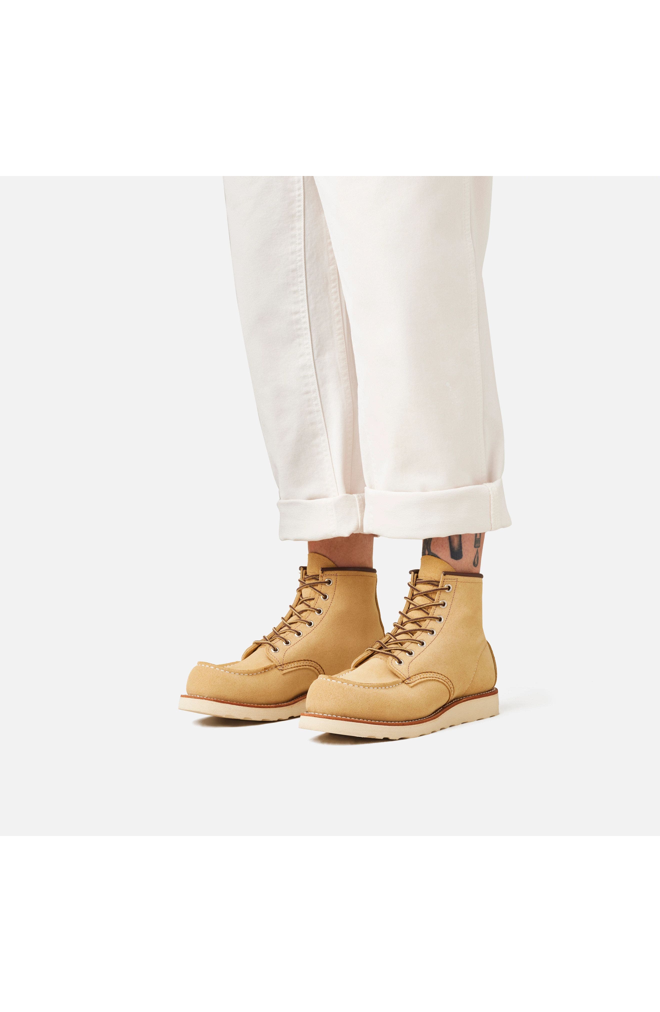Red Wing Heritage Classic Moc<sup
®</sup
 Roughout Leather Boot, Alternate, color, Hawthorne Abilene