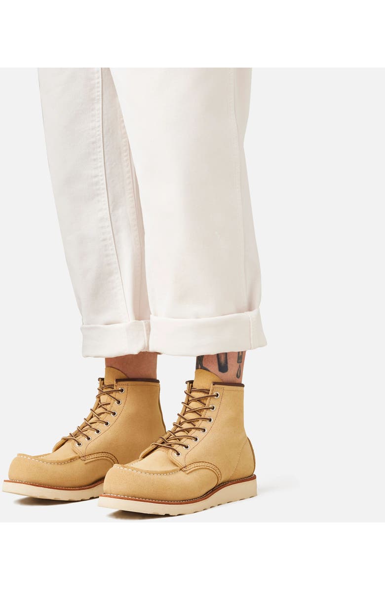 Red Wing Heritage Classic Moc<sup
®</sup
Roughout Leather Boot, Alternate, color, Hawthorne Abilene