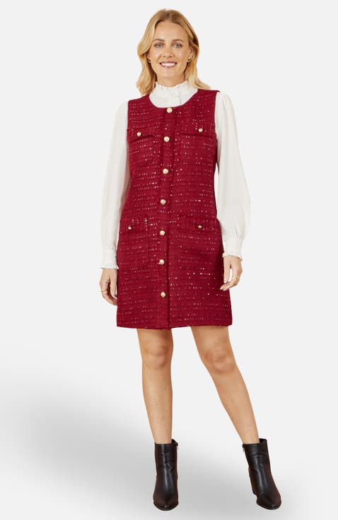 Boucle Tunic Dress