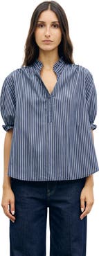 GERARD DAREL Louann Short Tie Sleeve Blouse