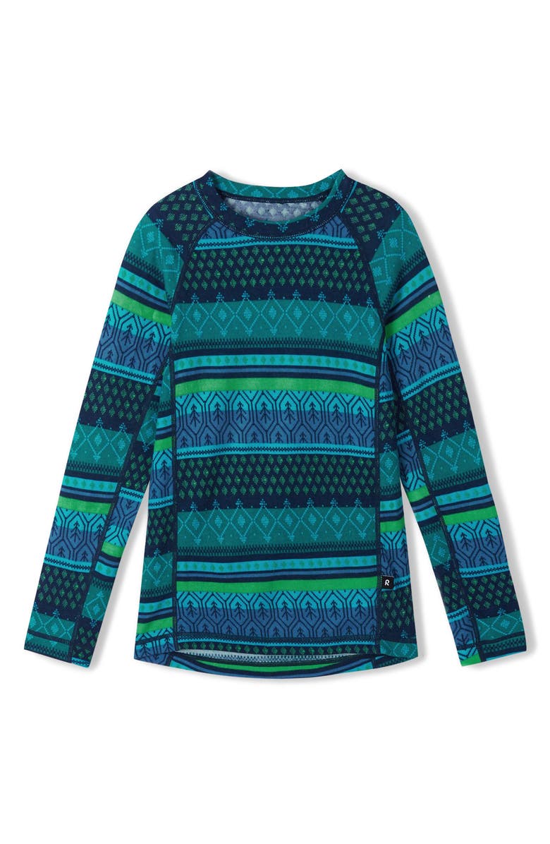 Reima Kids' Taitoa Thermal T-Shirt & Leggings Set, Alternate, color, 