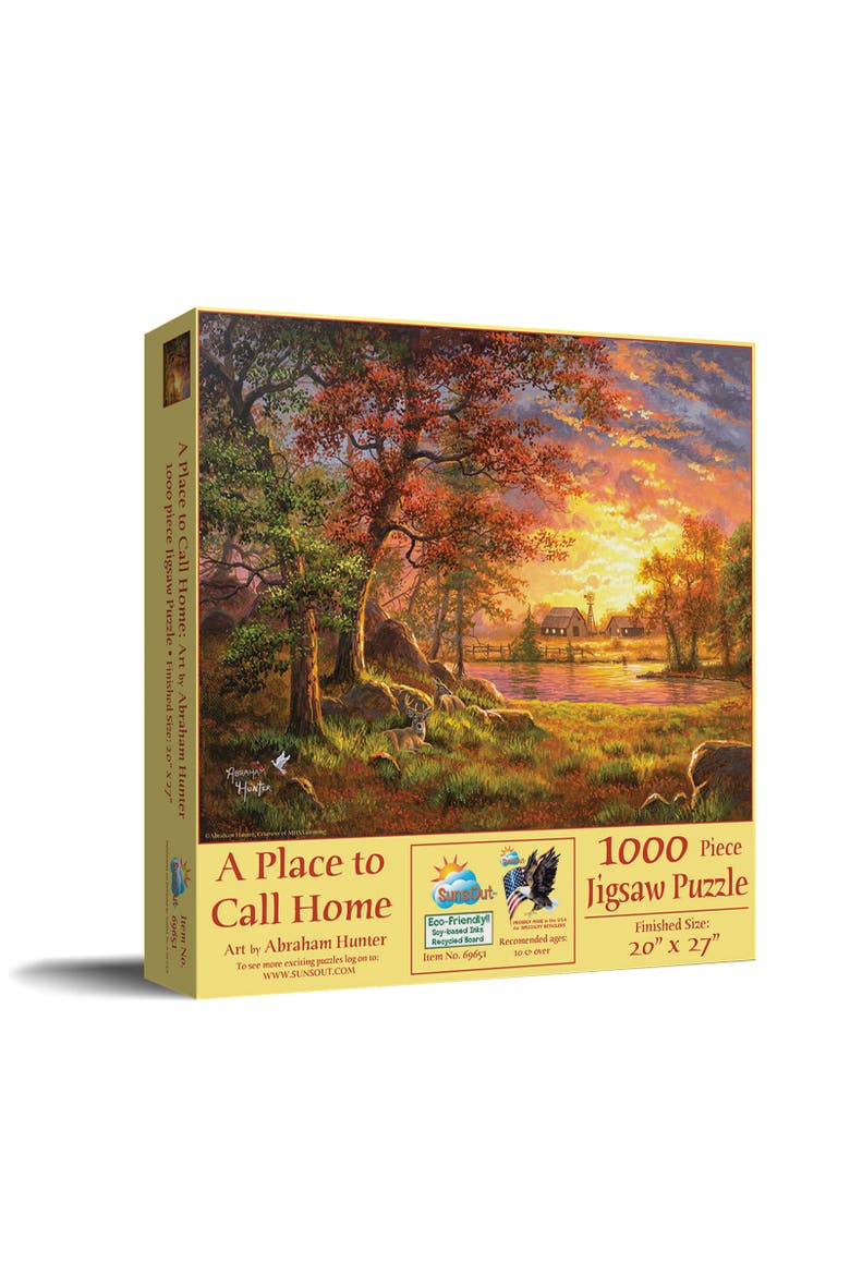 A Place to Call Home 1000 piece Jigsaw Puzzle for Adults, Main, color, Multicolor