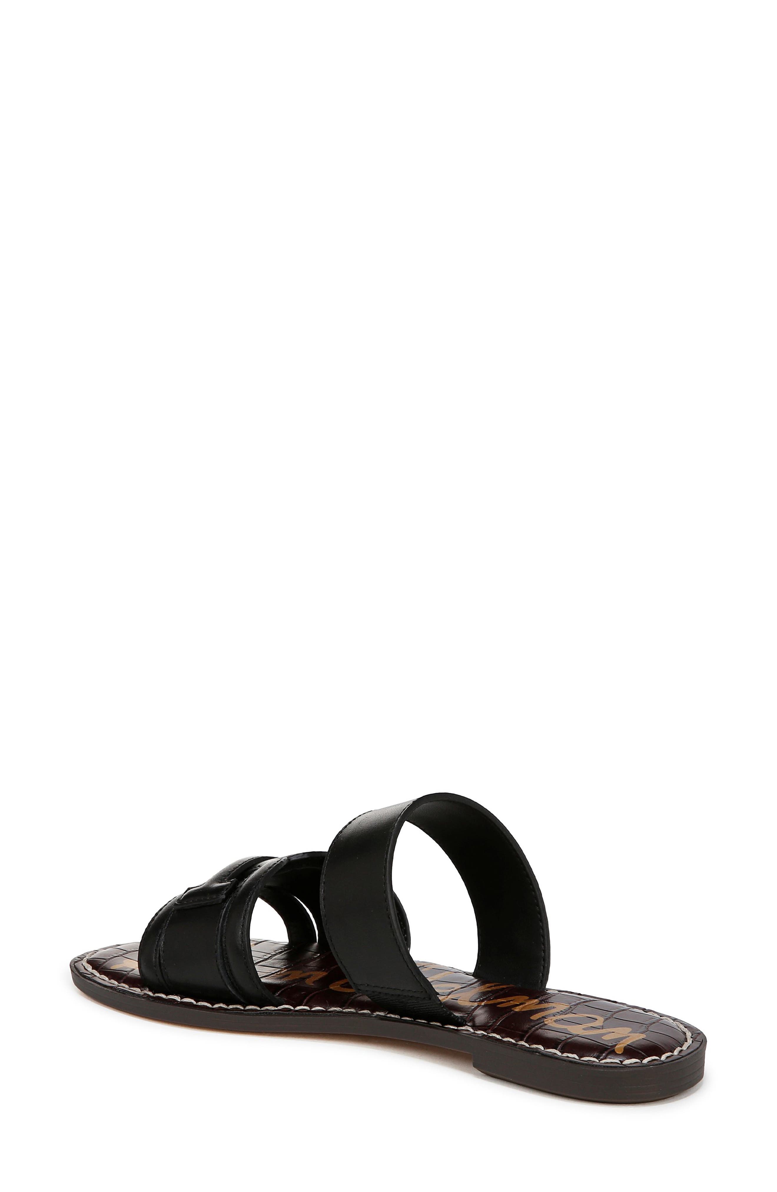 Sam Edelman Gabi Two-Strap Slide Sandal, Alternate, color, Black
