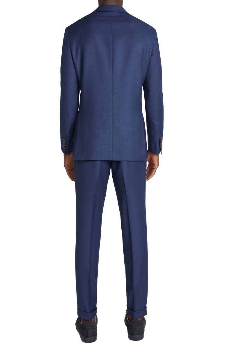 Jack Victor Dean Textured Soft Constructed Wool Suit, Alternate, color,