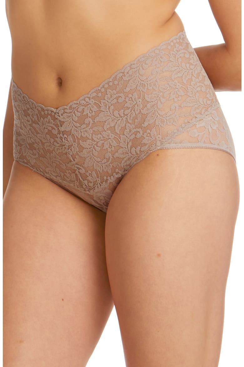 Retro V-Kini Briefs, Main, color, TAUPE
