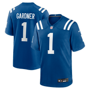 Nike Men's Nike Ahmad Sauce Gardner  Royal Indianapolis Colts Team  Game Jersey
