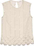 Wales Bonner Triumph Beaded Silk Organza Shirt