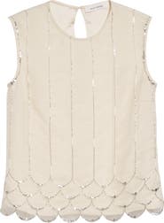 Wales Bonner Triumph Beaded Silk Organza Shirt