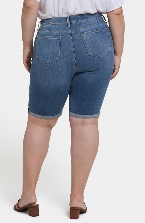 Nydj Briella Cuff Shorts In Barcelona Breeze