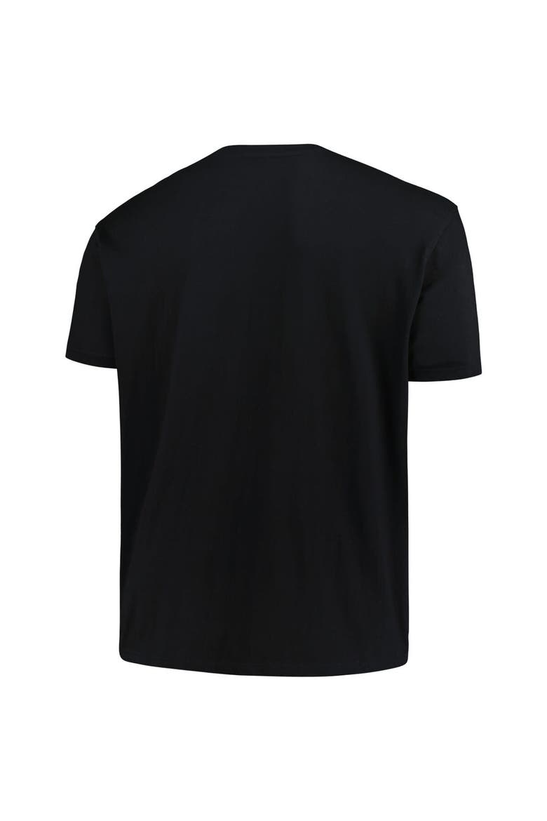 Men's Profile Black South Carolina Gamecocks Big & Tall Pop T-Shirt, Alternate, color, Black