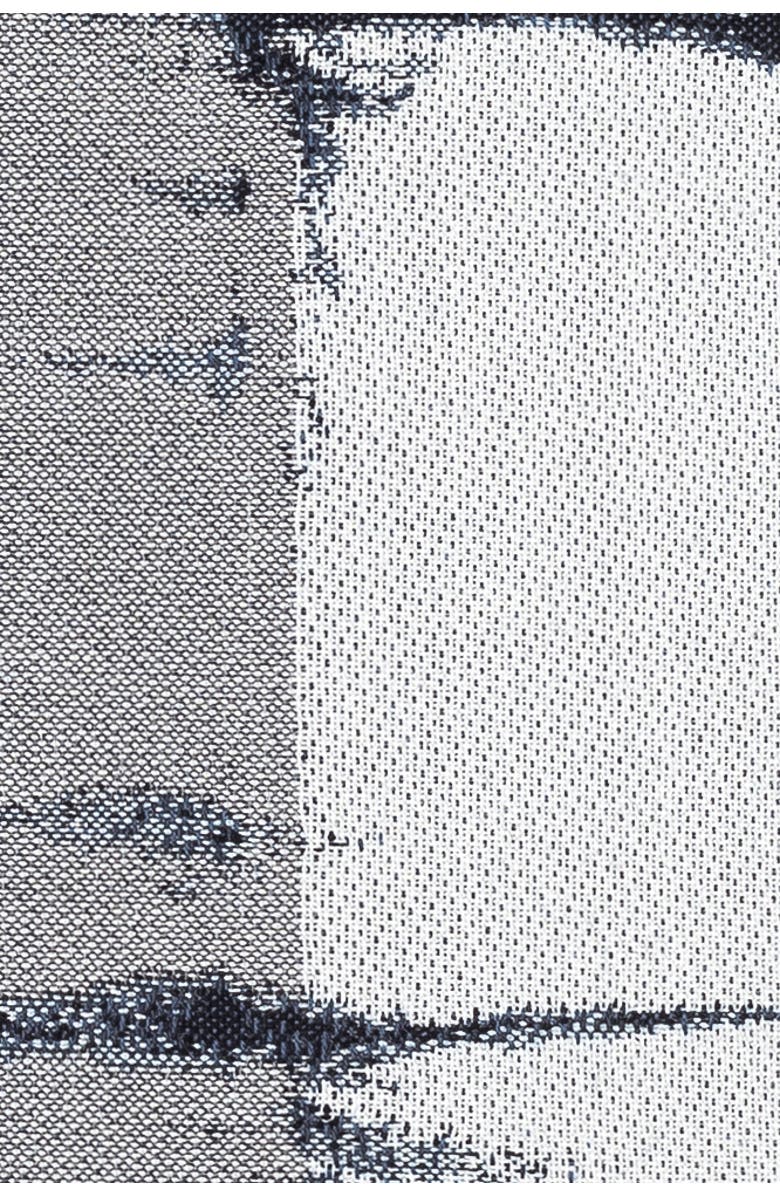 Elaine Smith Shibori Indoor & Outdoor Woven Accent Pillow, Alternate, color, Blue