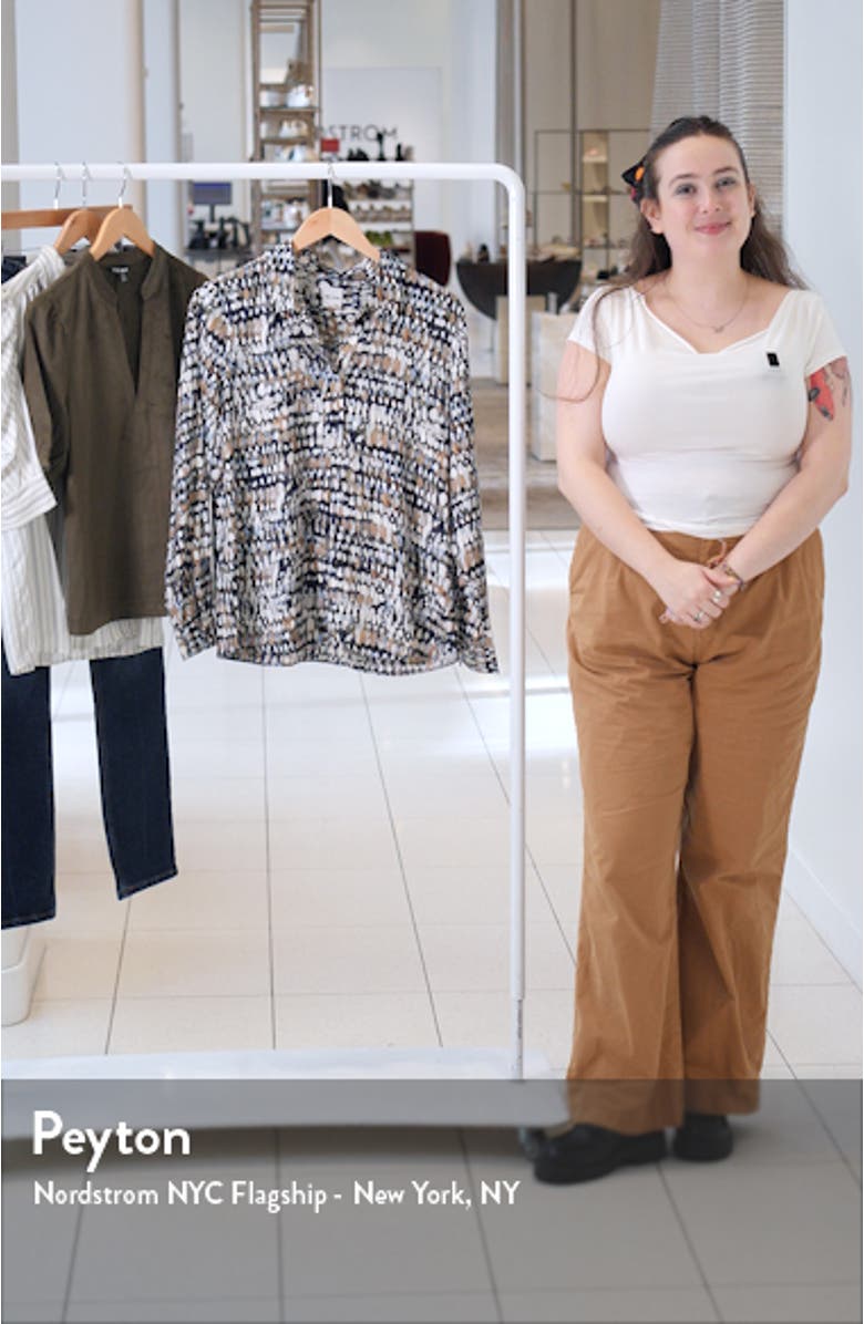 Harvest Dot Button-Up Top, sales video thumbnail