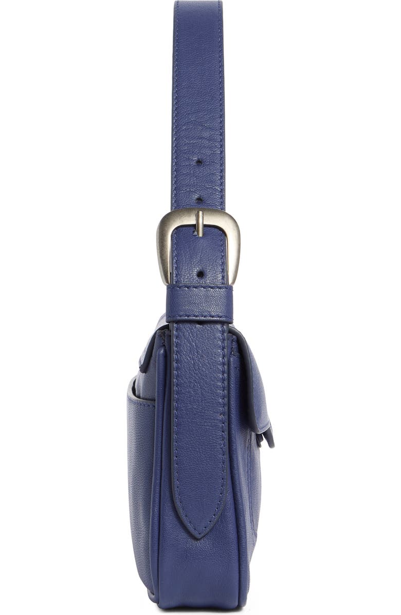 Lucky Brand Luma Leather Shoulder Bag, Alternate, color, Dusk