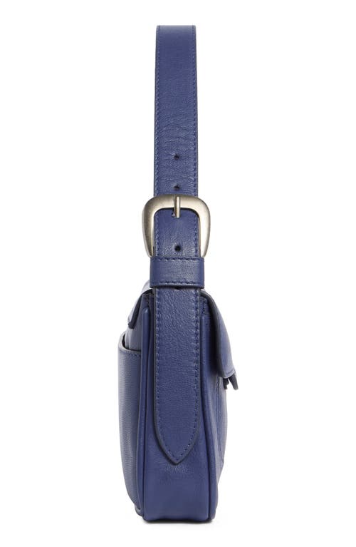 Lucky Brand Luma Leather Shoulder Bag In Purple