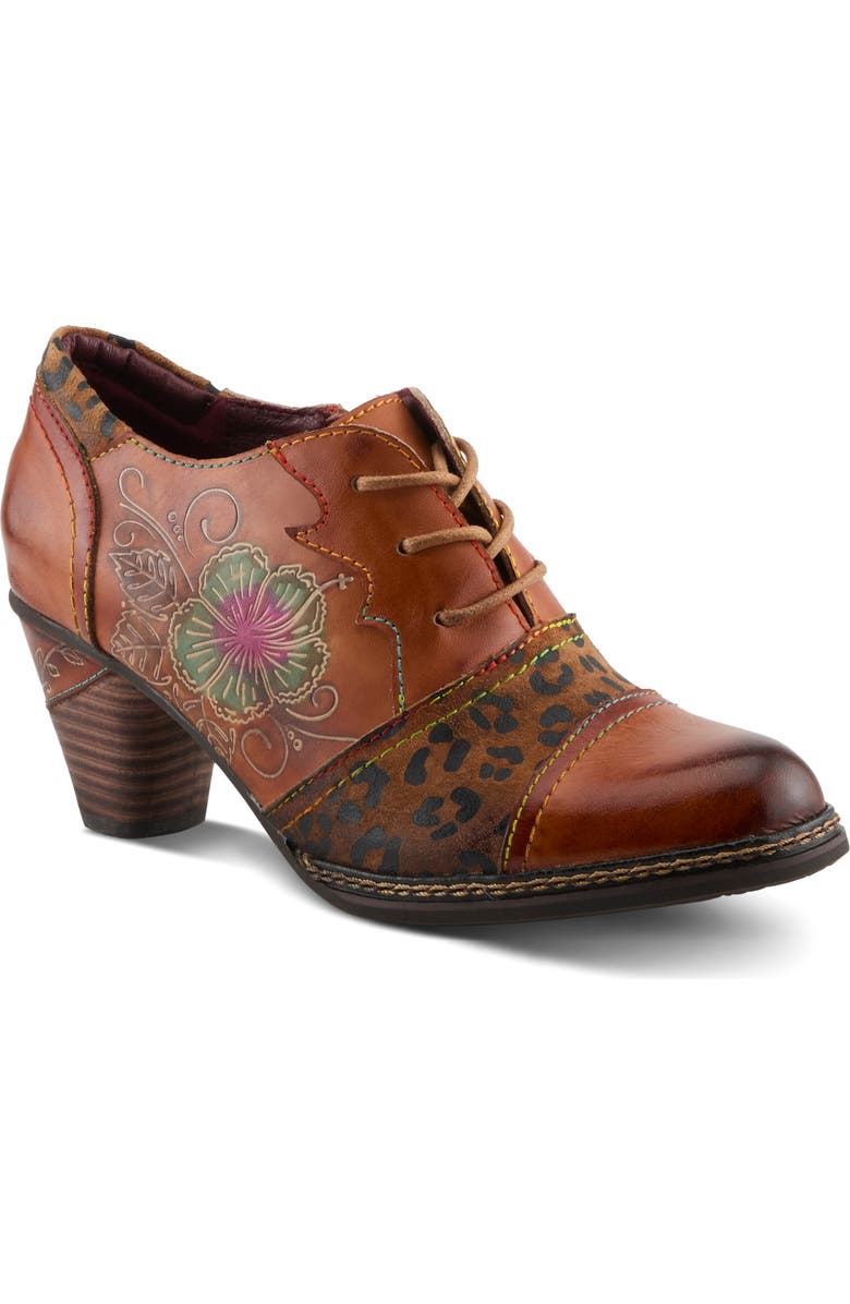 L'Artiste by Spring Step Hunteera Pump, Main, color, Camel Multi