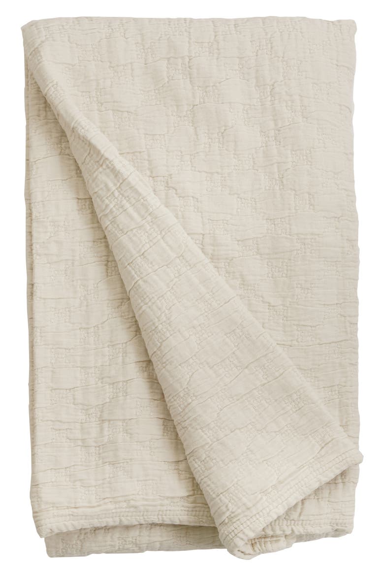 Ojai Matelassé Quilt, Main, color, GREIGE