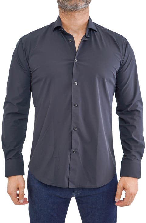 Einstein Stretch Core Button-Up Shirt