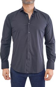 Maceoo Einstein Stretch Core Button-Up Shirt