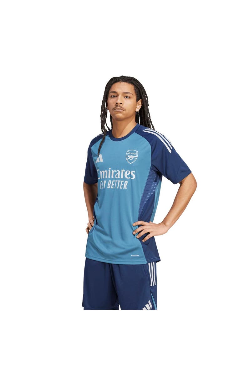 adidas Men's adidas  Light Blue Arsenal 2025/26 AEROREADY Training Jersey, Alternate, color, Light Blue