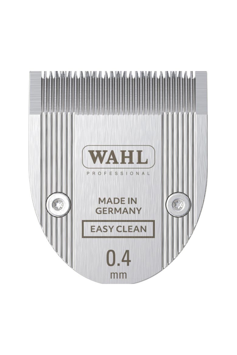 Replacement grooming clipper blade 0.4 mm for cat and dog trimmers, Main, color, Chrome